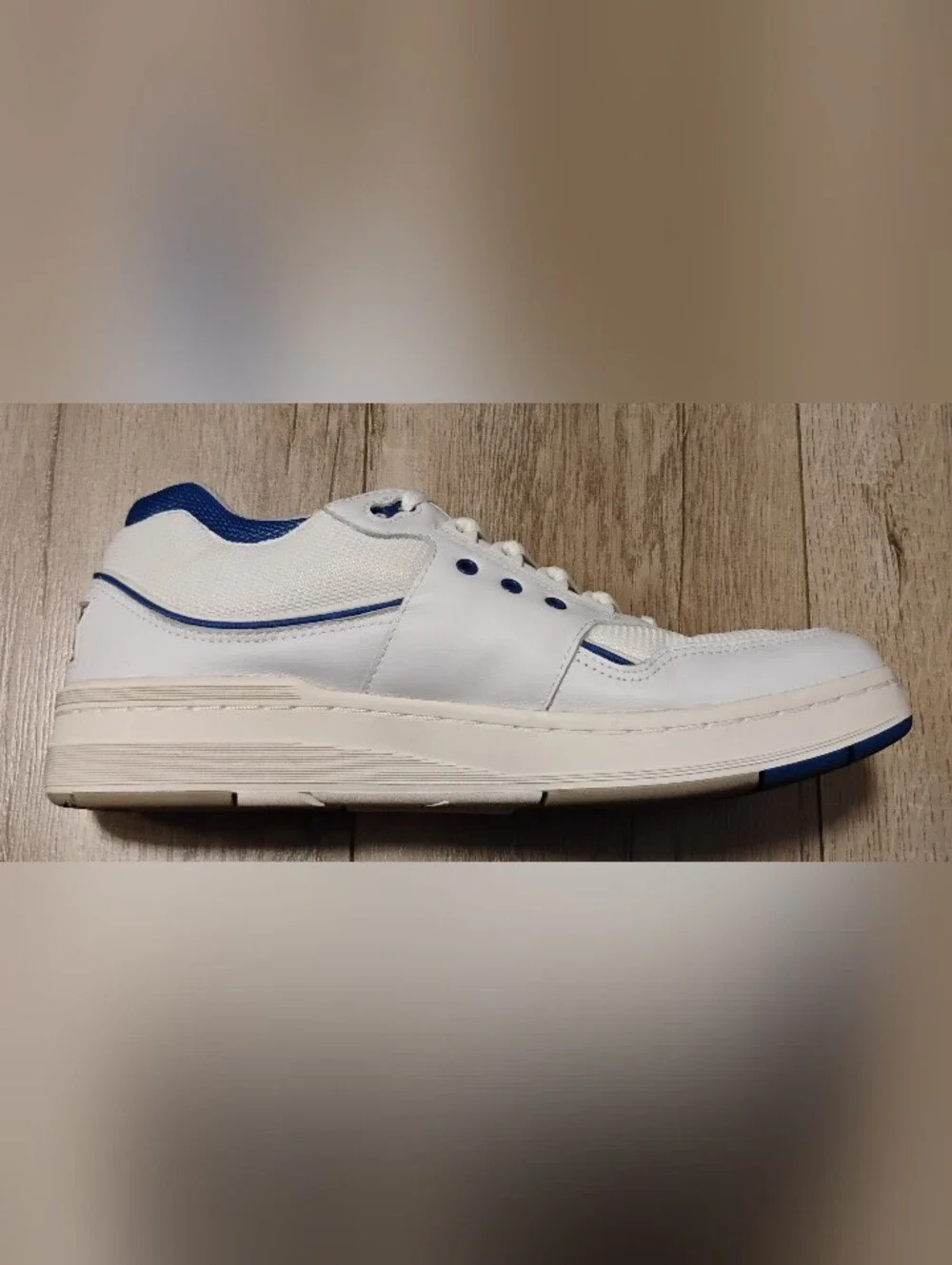 Sperry U.S. 12 Top-Sider Men's Size 10.5 M White Leather Sneaker Sample Shoes